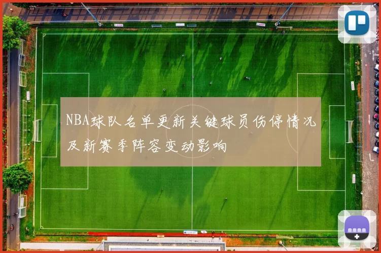 NBA球队名单更新关键球员伤停情况及新赛季阵容变动影响