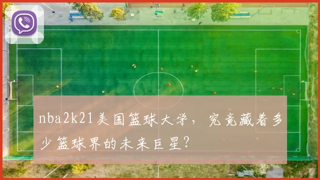 nba2k21美国篮球大学，究竟藏着多少篮球界的未来巨星？